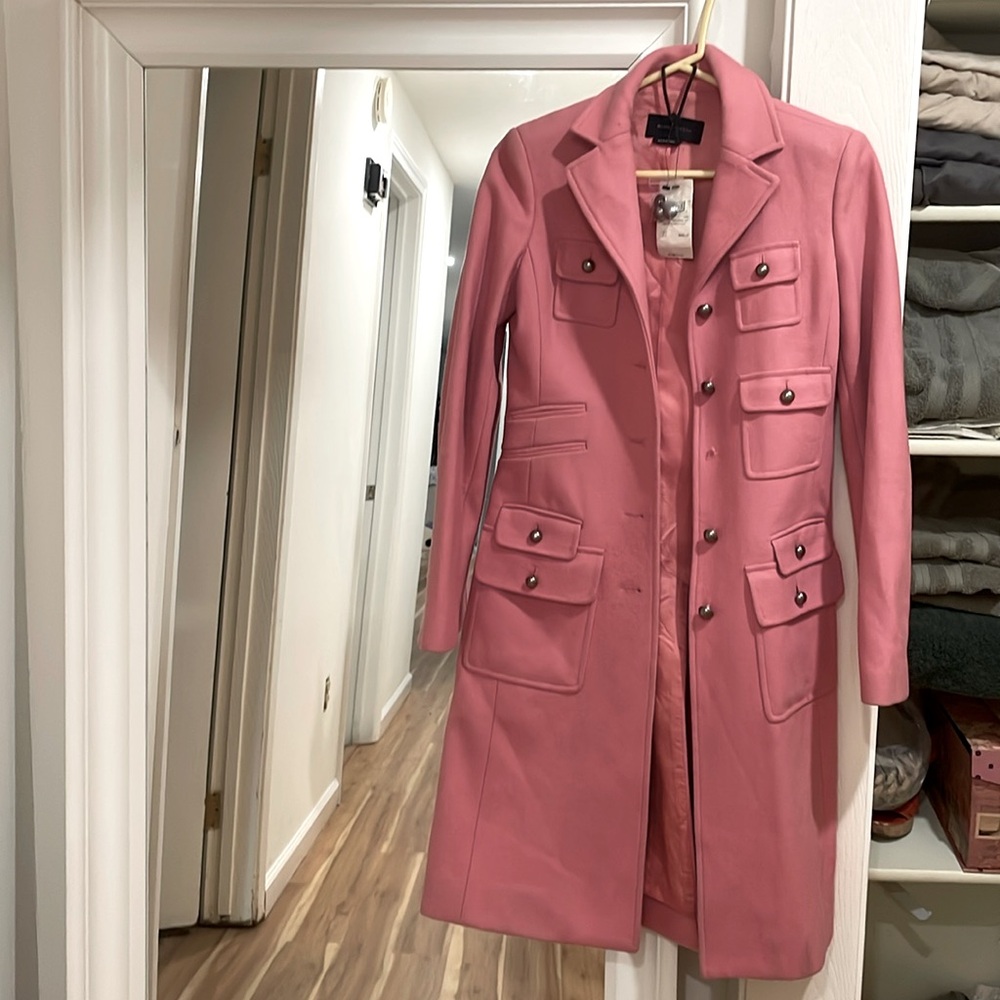 BCBG wool coat. XXS
